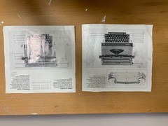Olympia Deluxe Typewriter – 1975 – Vintage Manual Typewriter – Used electric