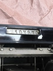 1927 Royal P107370 Portable Typewriter Duotone