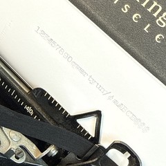 Vtg Remington Noiseless Typewriter Model 7 Portable Restoration Project & Case