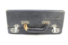 Antique, Vintage 1930s L.C. Smith & Corona Sterling Black Typewriter with Case