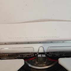 Olympia SM8 Portable Manual Typewriter Germany with Case