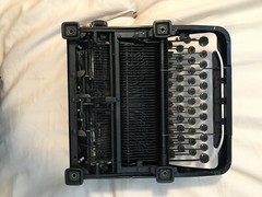 1936 Royal Portable Typewriter W/case, In Good Condition