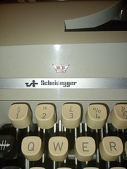 Willy Scheidegger Typomatic TMS International 2000 Adler Typewriter W. Germany