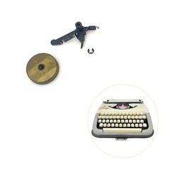 Bell & Clapper for Princess Typewriter Vtg Carriage Part Original 100 200 300