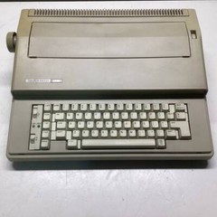 As is Typewriter Silver Reed EZ20 SEIKO Not tested Junk Showa Retro Applian