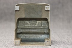 Vntg R.C. ALLEN VisOMatic Typewriter 3″ Miniature Paperweight, Cast Metal AS IS