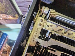 VTG 1936 Underwood Champion Portable Manual Typewriter W/Original Case USA Made