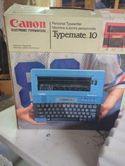 Canon Typemate 10 (Red) Electronic Electric Portable Typewriter – Untested READ