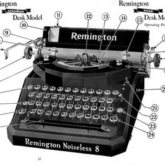 Remington Noiseless Portable Typewriter User Instruction Manual