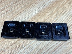 Replacement foot mounts (set of 4 feet) Remington Noiseless Portable Typewriter