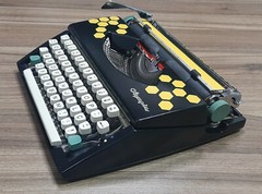 Olympia SF typewriter – 1962 – Customized- Revised