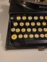 Antique Typewriter Remington USA Made 1920s-30s All Keys Work No Cover