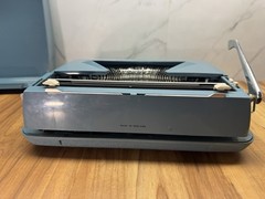 Sears Tutor Portable Manual Typewriter Model 871-1960 Retro Blue Case *For Parts