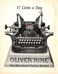 Repro Oliver No.9 Typewriter Trade Catalog Vtg History Antique Chicago IL