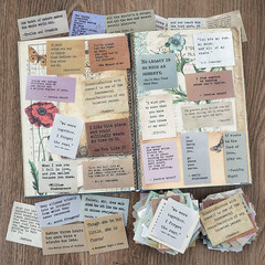 120 Pieces Non-Repetitive Retro Typewriter Style Motivational Quote Stickers, In