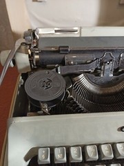 Vintage typewriter Consul. Czechoslovakia. works