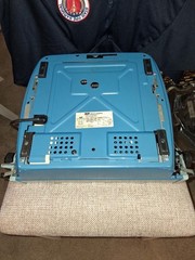 Vtg Corona Baby Blue Coronet Super 12 Electric Typewriter & Case
