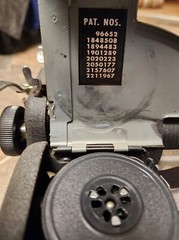 Vintage 1930’s Royal Model O Portable Typewriter Black 