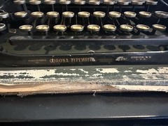Vintage 1917 Corona Model 3 Folding Portable Manual Typewriter w/Original Manual