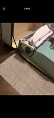 Olivetti Lettera 32 Manual Portable Vintage Steel Typewriter w/ Carrying Case