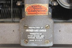 Rare Gray Underwood Standard Typewriter ~1938 Office Classic Serial 4888686-11
