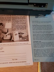 Vintage Smith Corona Coronet XL Electric Typewriter & Manuals,Case Tested Works