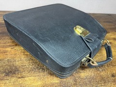 Excellent! Serviced 1969 Consul 232 Vintage Ultra-Portable Blue Typewriter