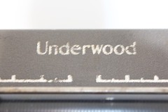 Rare Gray Underwood Standard Typewriter ~1938 Office Classic Serial 4888686-11