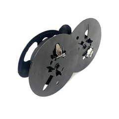 Black Ribbon on METAL SPOOLS for Royal FP RE RP Typewriter Standard Desktop