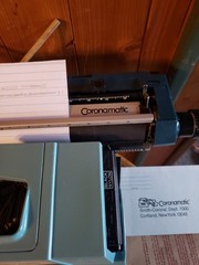 Vintage Smith Corona Coronet XL Electric Typewriter & Manuals,Case Tested Works