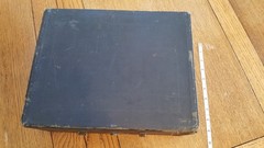 VTG Underwood STD Portable BLACK Typewriter + Case ’20s?/’30s? Antique UNTESTED!