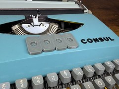 Replacement Foot Mounts Set of 4 Feet for Consul 231 Ultra-Portable Typewriters
