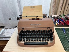Remington Rand Quiet Riter 1957 Vintage Typewriter Miracle Tab Serviced Japan