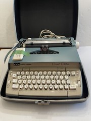 SCM SMITH CORONA CORONET ELECTRIC 12 PORTABLE TYPEWRITER