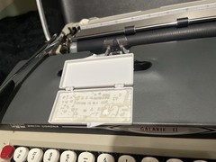 1964 Vintage Smith-Corona Galaxie II Typewriter with Case