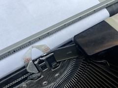 Smith Corona ORANGE Coronamatic 2200 Electric Typewriter W/Case Vtg Needs Work