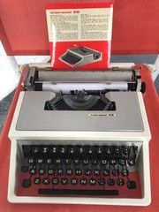 1970s Serviced Underwood Olivetti Like Lettera-32 Typewriter Rebuilt by Mechanic