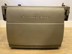 Vintage 1957 Remington Rand Super Riter Standard Typewriter SPP-2-51351-J