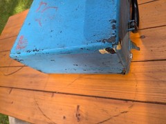 Rare 1940s Royal Model A Quiet Typewriter Green Blue Color