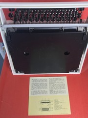 1970s Serviced Underwood Olivetti Like Lettera-32 Typewriter Rebuilt by Mechanic