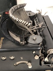 Vintage 1922 Remington Portable Black Antique Typewriter with Case Made In USA