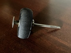 Vintage Royal Model 10 Typewriter Left Platen Knob & 2 Retaining Screws
