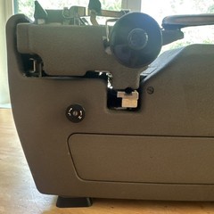 Vintage Royal HH Series Touch Control Green Keys Typewriter (parts only)