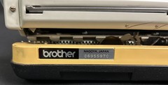 Vintage Brother Activator 800T Portable Manual Typewriter