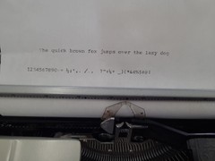 Vintage Smith Corona Coronamatic C-13 Electric Typewriter Serviced Test Page…