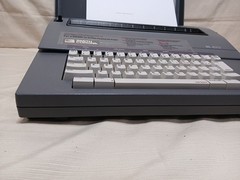 Smith Corona Electric Portable Typewriter Model 5A SL 470 w/ Cover Works Great!