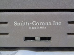 VTG 1953 Smith Corona Sterling Manual Typewriter W/Hard Case Clean Nice! 5A