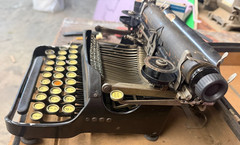 Vintage 1917 Corona Model 3 Folding Portable Manual Typewriter w/Original case