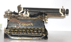 1920’s Vintage Old Iron & Brass Smith & Corona Typewriter Rare Collectible U.S.A
