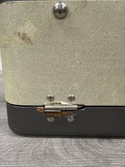 Vintage 1965 Olympia SM8 Portable-Pica Typewriter+Case-Types